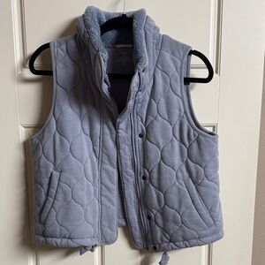 CALIA by Carrie Underwood Light Blue Fleece Vest